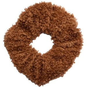 Bruine Teddy Scrunchie