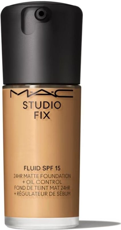 MAC Cosmetics - Studio Fix Fluid - Foundation - 30ml - Medium Beige met Perzikachtige Ondertoon