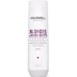 Goldwell Dualsenses Blondes Anti-Yellow Shampoo -250ml - Normale shampoo vrouwen - Voor Alle haartypes