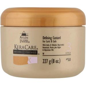 KeraCare - Curl Defining Custard - Haargel - Hydraterend - Plantaardige Ingrediënten