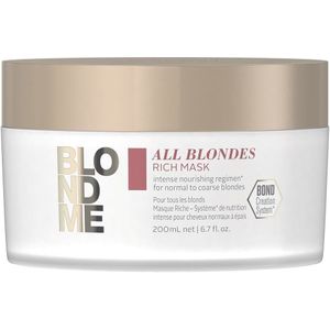 Haarmasker Schwarzkopf All Blondres Rich (200 ml)