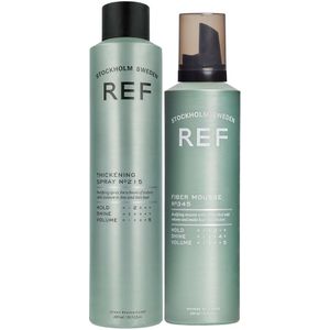 REF - Volume Boost Styling Set - 300 ml en 250 ml - Haargel