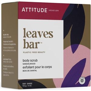 Attitude - Leaves Bar - Body Scrub - Sandalwood - 113gr