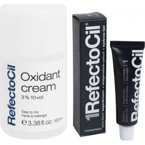 Wenkbrauwverf Oxidant Cream Set - 15+100ml