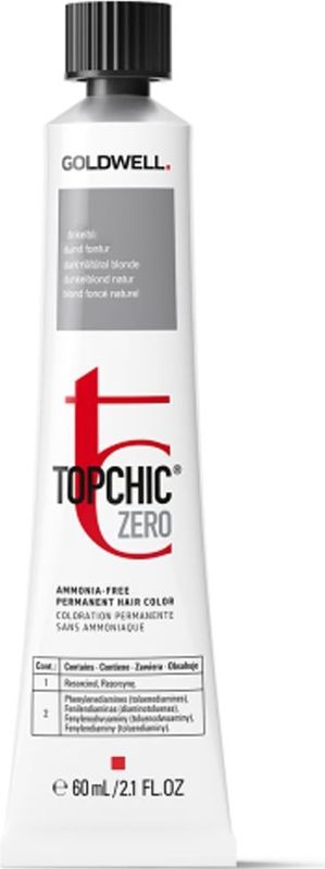 Topchic Zero Hair Color Tube - 60ml