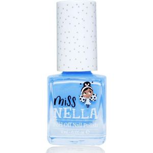Miss Nella - Blue Bell - Nagellak - Pastel Blauw - Veilig en Peel-Off