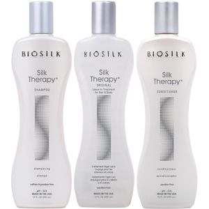 Biosilk - Silk Therapy Trio Set - 3x355ml - Haarverzorging
