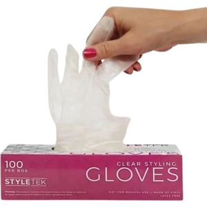 Vinyl Handschoenen Wit Poedervrij - 100stuks