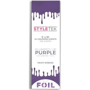 XL Aluminium Folie - Purple - 200 stuks