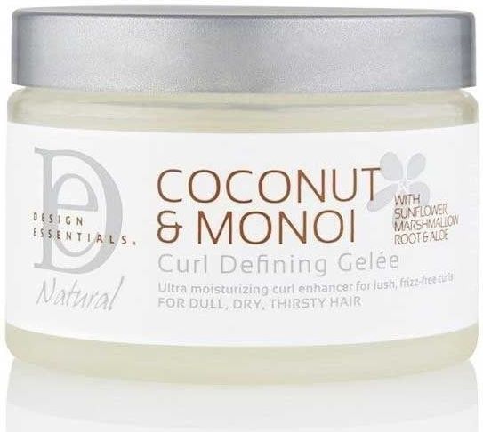 Design Essentials Coconut & Monoi Curl Defining Creme Geleé - 355ml - Voor extreem droog en dorstig haar
