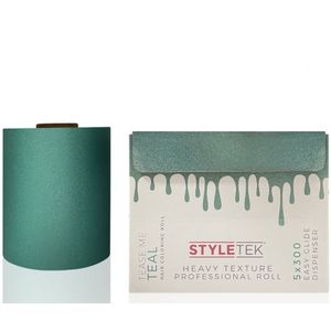 Styletek - Tease Me Teal - Heavy Texture Folie Rol - 100M