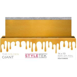 Voorgevouwen 14x10 Pop Up Golden Giant Folie - 250st