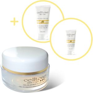 Celltone – Gezichtscrème 50ml + Body Lotion 200ml + Handcrème 100ml