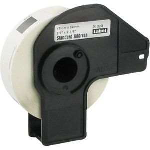 Bubprint Etiketten kompatibel für Brother DK-11204 #1204 17mm x 54mm