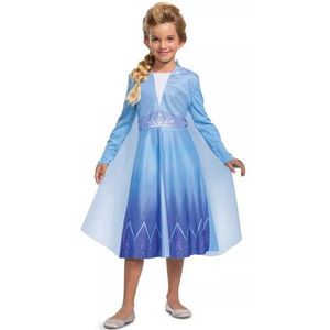 Frozen 2: Kostuum Elsa - 124-135 cm