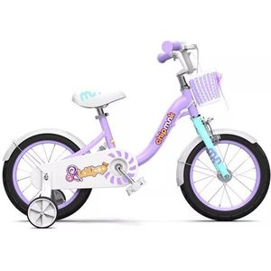 Royal Baby: Chipmunk kinderfiets - 12 inch, paars