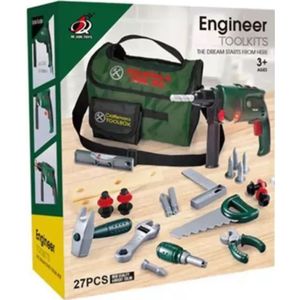 Gereedschapsset - 27-delig - Gereedschapstas