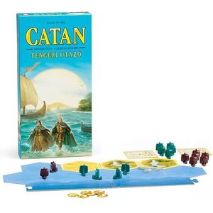 Bordspel uitbreiding Catan, Zeevaarders - 5-6 speler, in het Hongaars