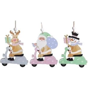 Decoratieve kerstfiguur, hout - diverse
