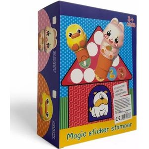 Plaketten printset - konijn en eendje
