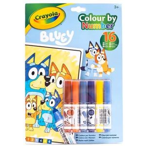 Crayola: Kleur op nummer - Bluey