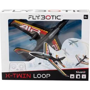 Silverlit: X-Twin Loop vliegtuig met afstandsbediening - 29 cm