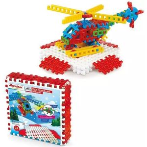 Vafe mini - plastic bouwspeelgoed, helikopter