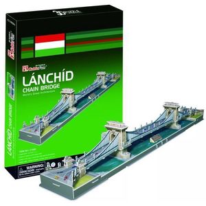 Cubic Fun: Kettingbrug - puzzel van 82 stukjes, 3D
