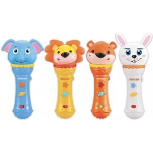 Bontempi Spa Dierenhoofd Microfoon - Speelgoedmicrofoon