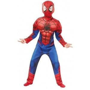 Deluxe Spiderman Kostuum - 9-10 jaar
