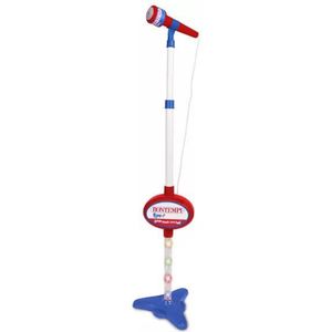 Bontempi: Microfoon met standaard - blauw