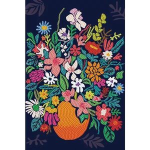 Diamond Dotz: Dotz Box, Wilde bloemen Diamond Painting set, 30 x 20 cm