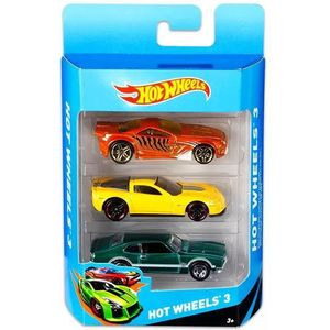 Hot Wheels: set van 3 auto's - gevarieerd