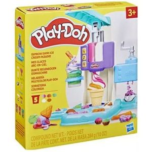Play-Doh Rainbow Softijs Speelset - Boetseerklei - Inclusief 5 Play-Doh potjes - Knutselen voor kinderen
