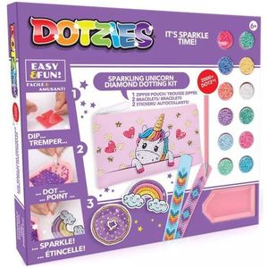 Diamond Dotz - Dotzies Sprankelende Eenhoorn - Activiteit - Set