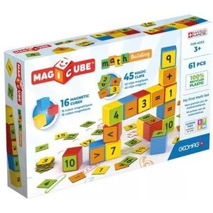 Geomag: Magicube - Cijfers Bouwblokken - 61-delig