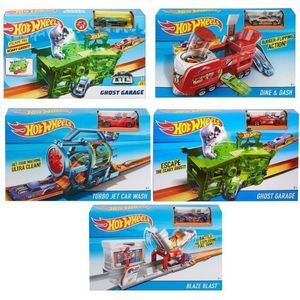 Hot Wheels: Uitklapbare baanset - verschillende soorten