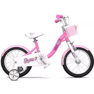 Royal Baby: Chipmunk kinderfiets - 12 inch, roze