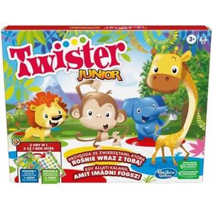 Twister Junior 2-in-1 - gezelschapsspel in het Hongaars