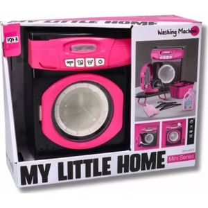 Set met wasmachine - roze