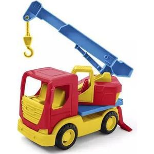 Wader: Tech Truck vrachtwagen met kraan en haak - 32 cm