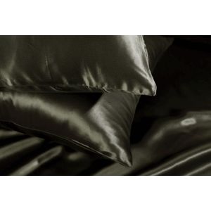 Sichou 100% moerbeiboom zijden dekbedovertrek Uni Fenja-Lits-jumeaux (240 x 220 cm) inclusief kussenslopen