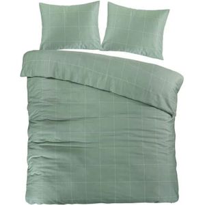 Papillon Cadiz Dekbedovertrek - Lits-jumeaux - 240x200/220 cm - Green