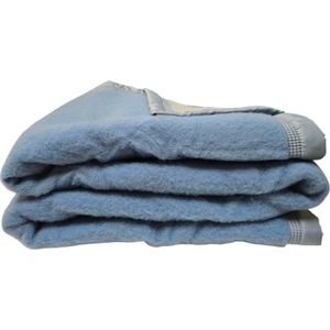 Savanne - Wollen Deken - Grijs - 100% Scheerwol
