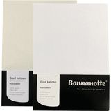 Bonnanotte Hoeslaken Katoen Off White 180x200
