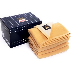 Sole Mio 100% zuiver scheerwollen deken Geel 240 x 260 cm