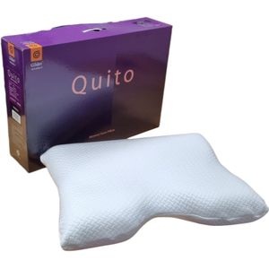 Gilder - Quito - Anti Snurk Kussen - Wit - Polyester