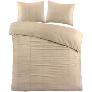 Papillon Cadiz Dekbedovertrek - Lits-jumeaux - 240x200/220 cm - Taupe