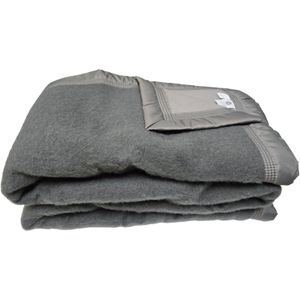 Savanne - Wollen Deken - Grijs - All Year - 180 x 240 cm