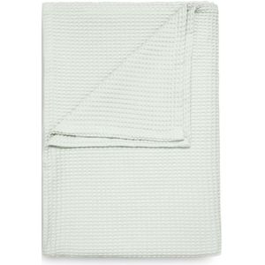 Katoenen deken Mint green/Chalk Blue 240